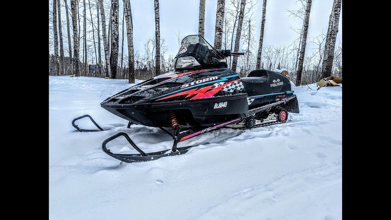 СУПЕР РЕДКИЙ POLARIS STORM 800 RMK TRIPLE TRIPLE