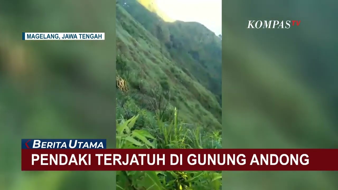Pendaki Terjatuh di Jurang Gunung Andong, Diduga Akibat Kelelahan dan Mengantuk