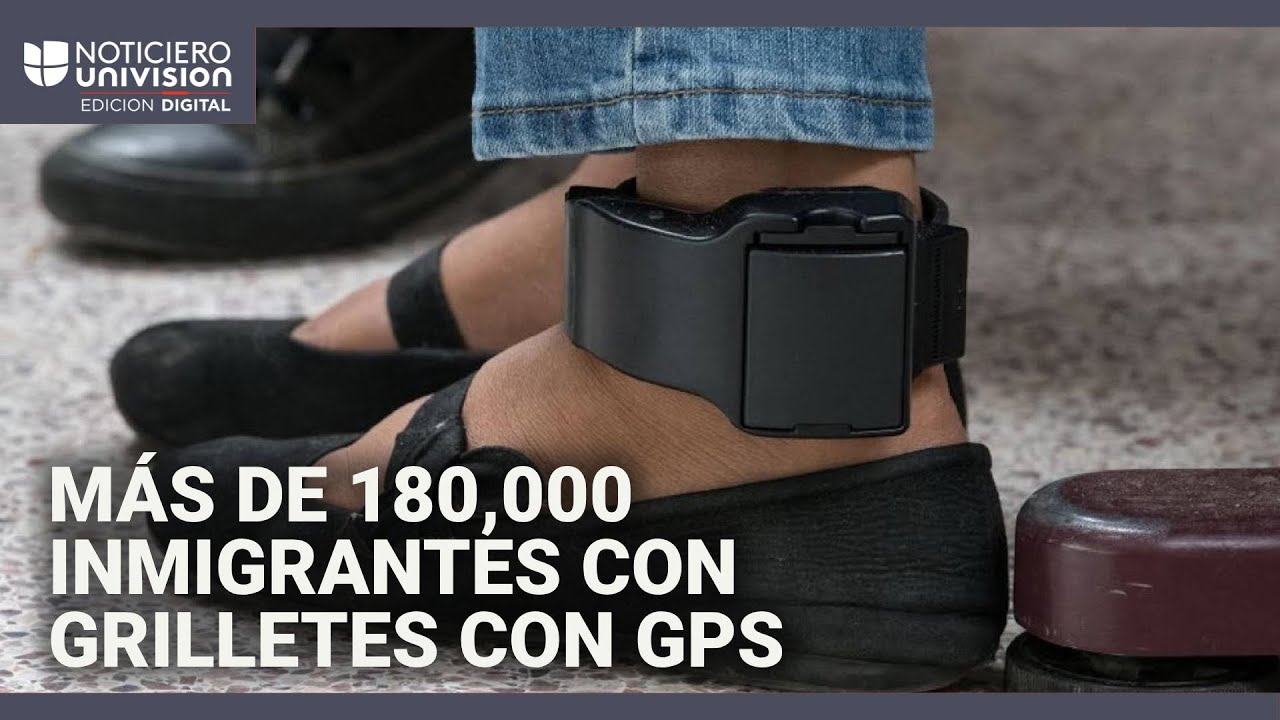 ICE planea que más de 180,000 inmigrantes usen grilletes con GPS, según un reporte