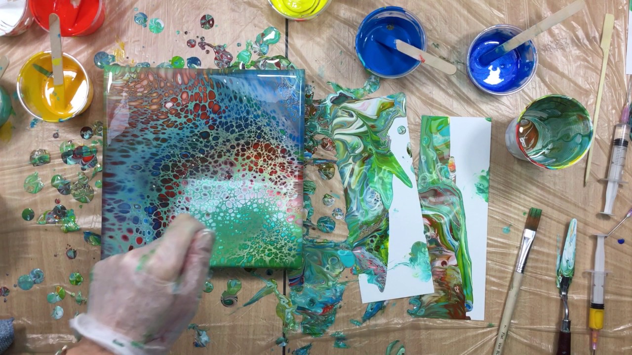( 275 ) Vallejo Fluid Acrylics + Floetrol NO silicone