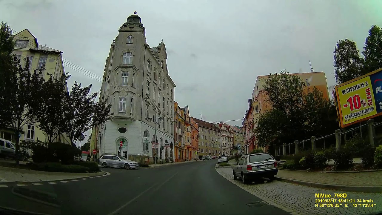 CZ: Aš (Asch). Karlovarský kraj. Rundfahrt durch die Stadt. August 2019