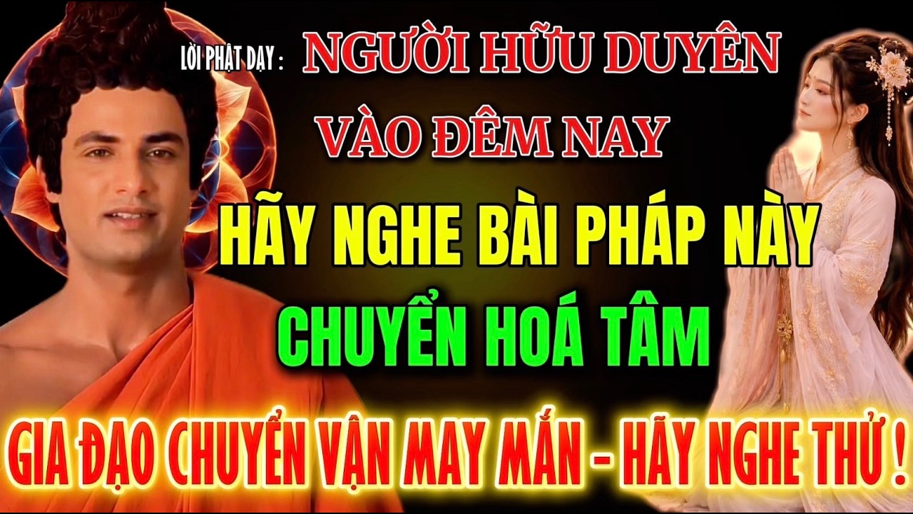 Lời Phật Dạy :Người Hữu Duyên Đêm Nay Nghe Bài Pháp Này - Đừng Bõ Lỡ - Rất Hữu Ích !