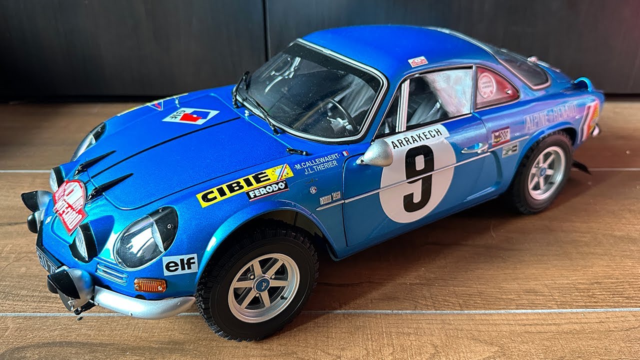 Building the IxoCollections Alpine A110 1 to 8th scale model Part 2