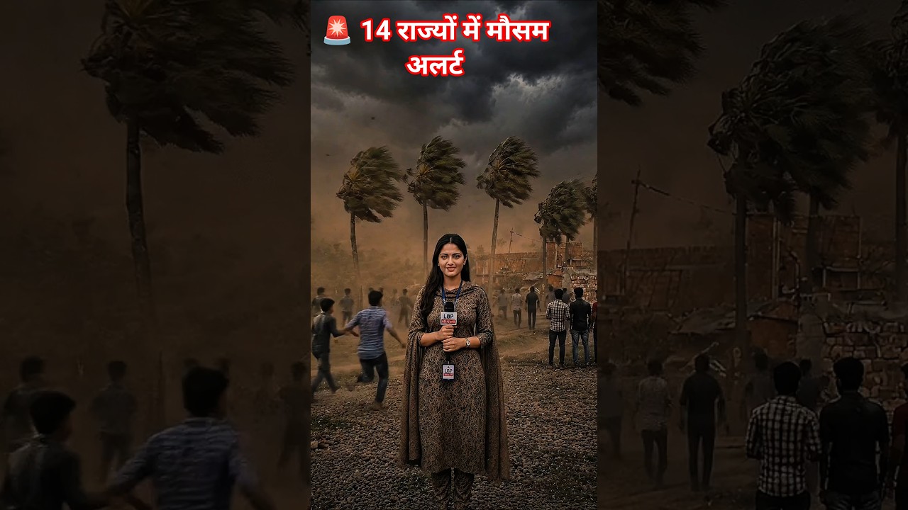 Heavy Rain and Storm Alert for 14 States | IMD Weather Alert | Breaking News #shorts