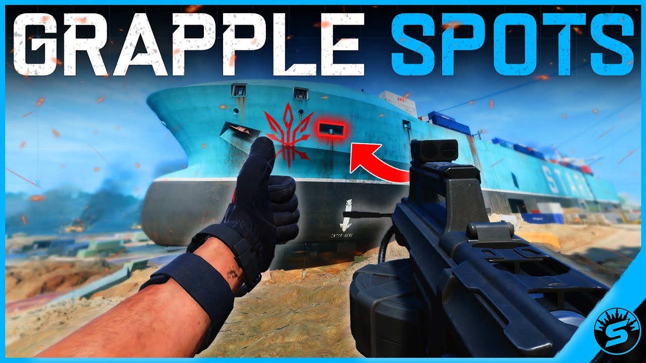 Hidden GRAPPLE Spots for Mackay in BF2042 | STRANDED