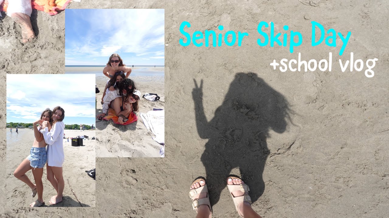 Senior skip day+school vlog