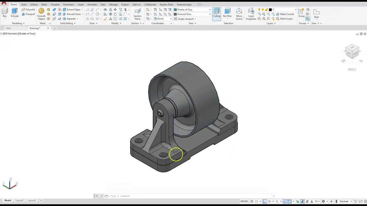 AutoCAD 3D - Assembly Model