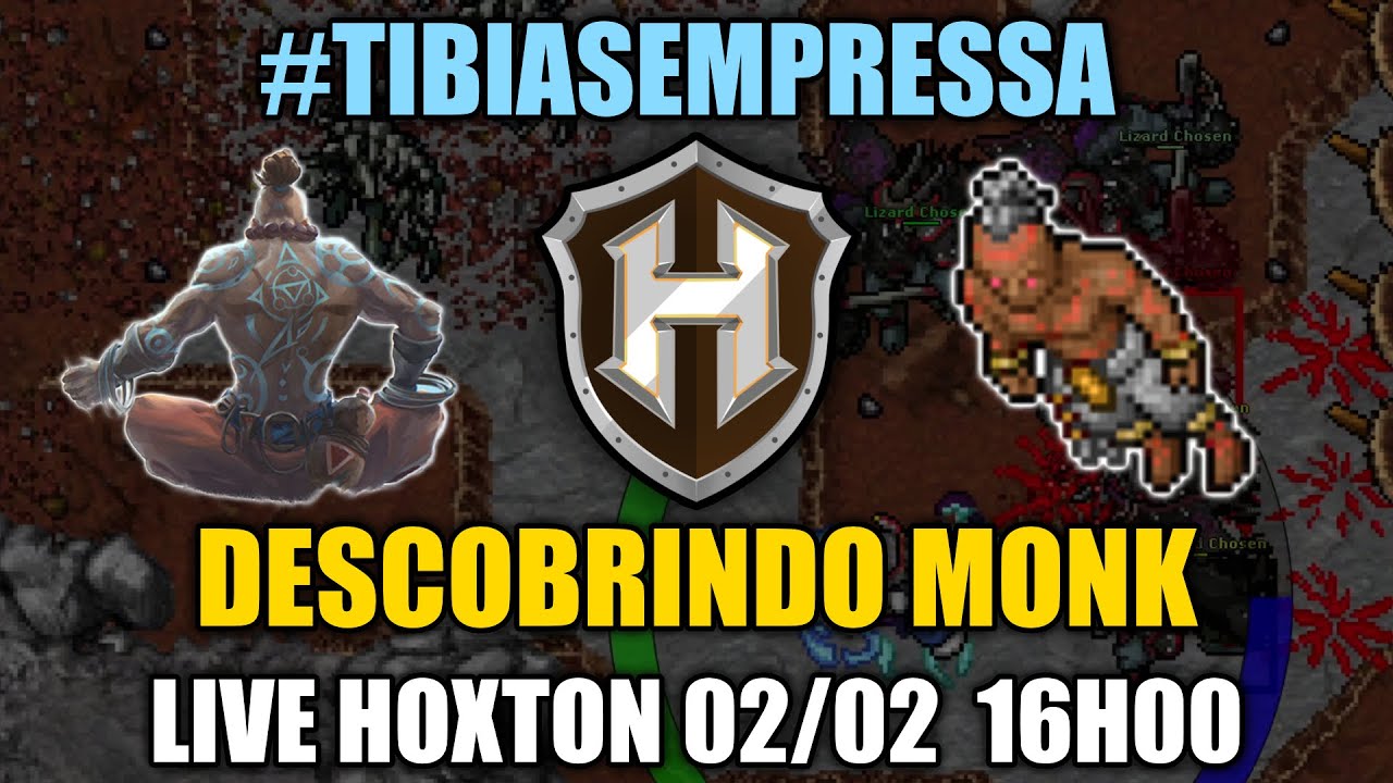 Descobrindo o Monk depois de 6 anos sem jogar! #TibiaSemPressa
