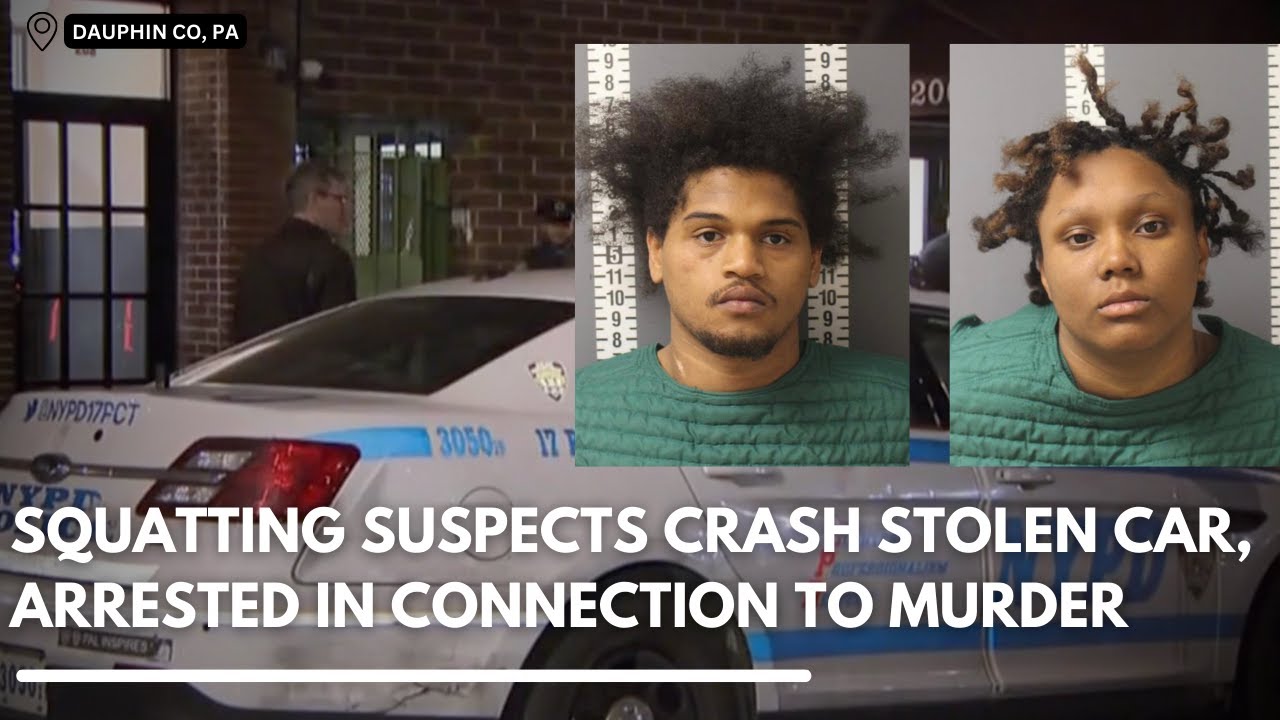 Possible squatters tied to NYC woman's murder arrested in PA after crashing stolen car