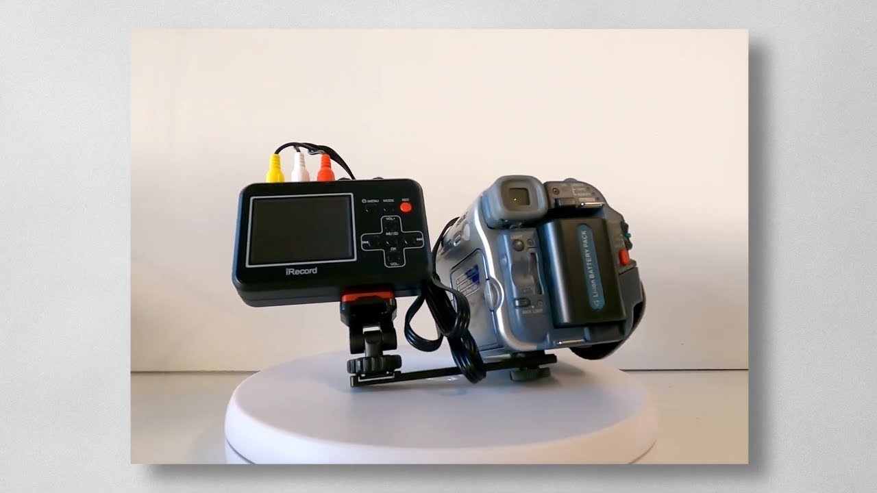 Digitpro iRecord Video Grabber Tapeless Setup with Sony DCR-TRV460 Handycam
