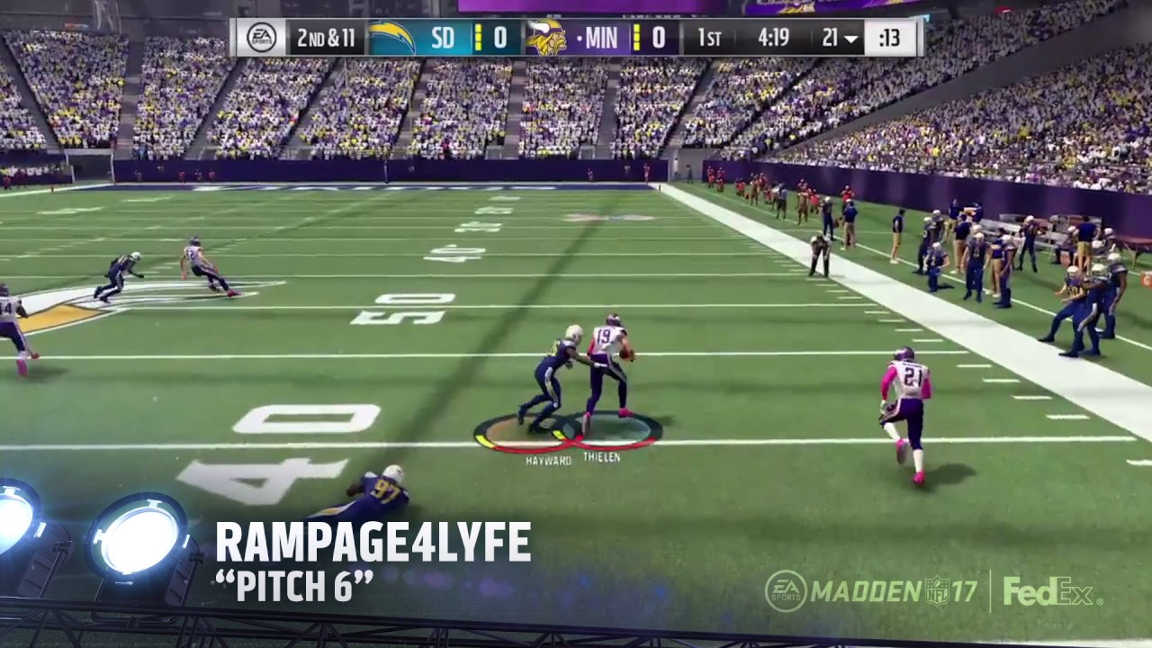 Madden 17 Gameplay | Plays of the Week 8