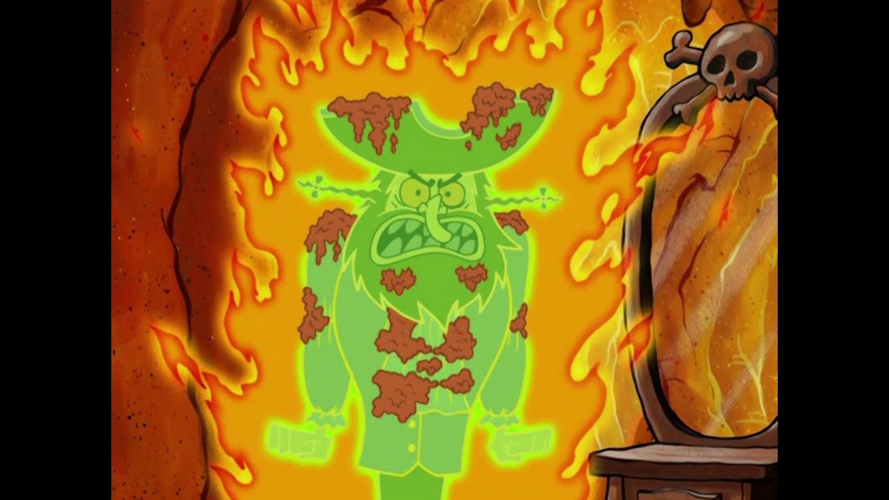 SpongeBob The Curse of Bikini Bottom | Flying Dutchman Gets Disturbed