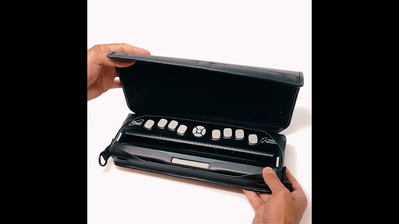 How to Install: Orbit Reader 40 Leather Carrying Case with Strap