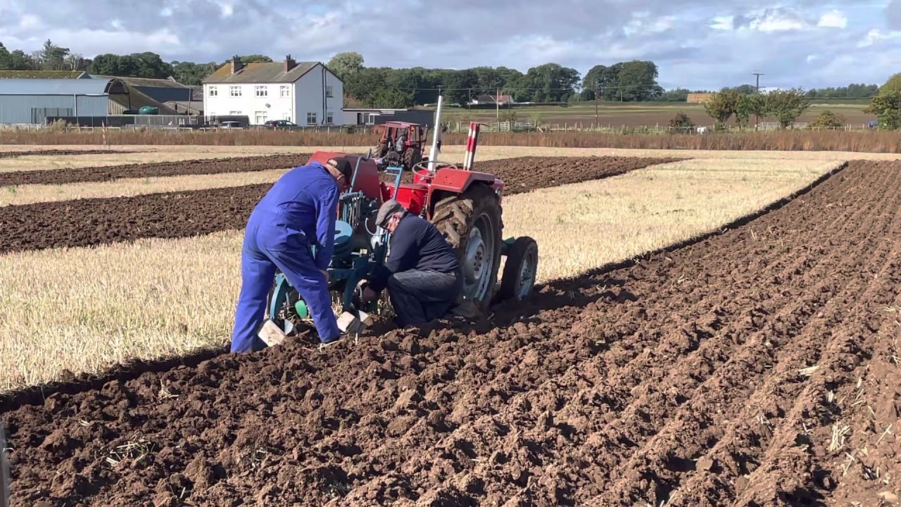 Massey Ferguson 148 Tractor Ploughing