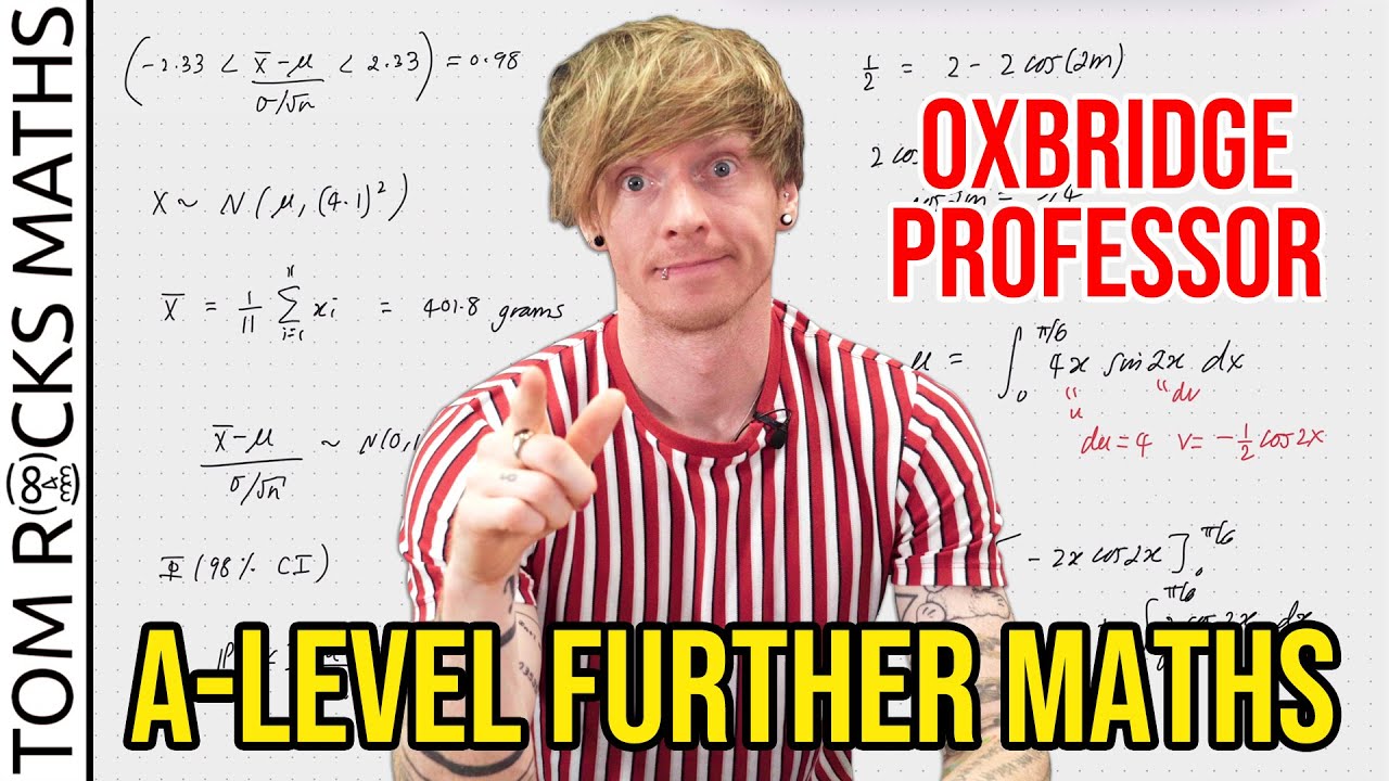 Oxford University Mathematician takes High School Statistics Exam (A-Level Further Maths)
