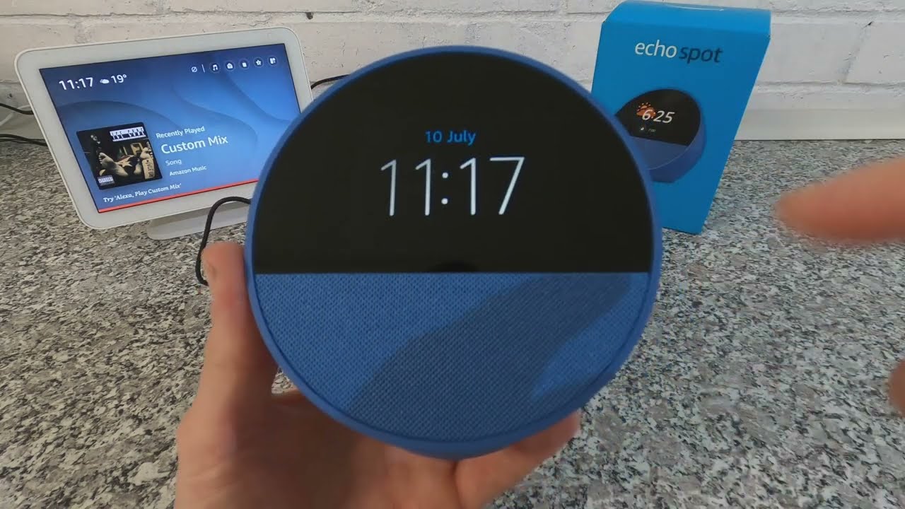 Amazon Echo Spot 2024 — распаковка и обзор