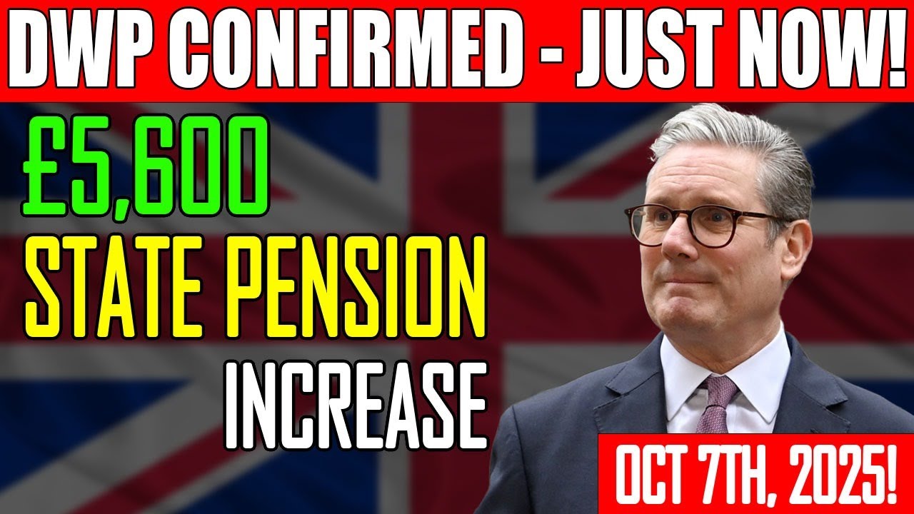 DWP Just Confirmed: &pound;5,600 Increase in State Pension For These... | Full Details Revealed!
