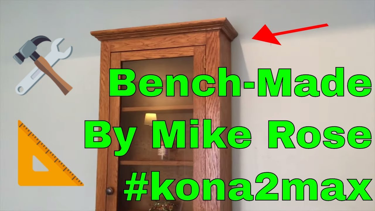 Custom Cabinet Design Bench-made by Mike Rose #kona2max