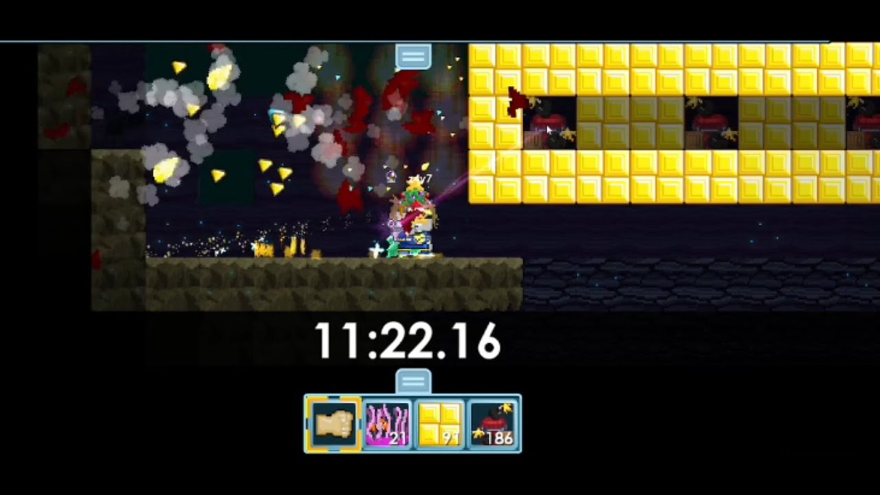 Growtopia Farming GOLD BLOCKS WITH EXPLOSIVES | 1600 BLOCKS IN 30 MINS!!!!!!