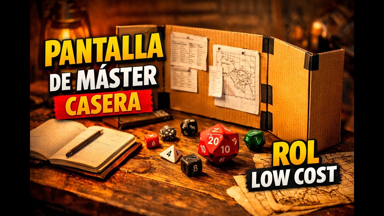 Dungeons and Dragons GRATIS  | Pantalla de máster DIY