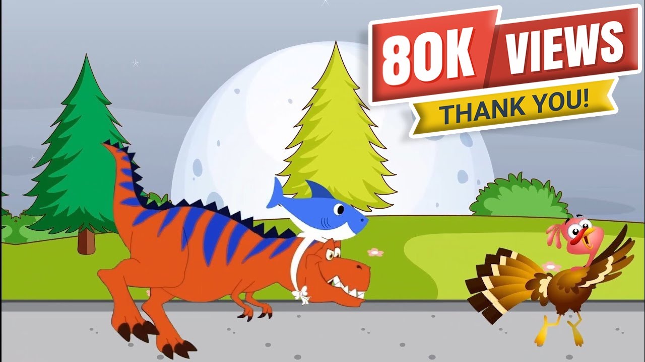Baby Shark & Tyrannosaurus-Rex | Baby Shark Doo Doo Doo | Learn ABC | Peekaboo & Hide and Seek  MORE