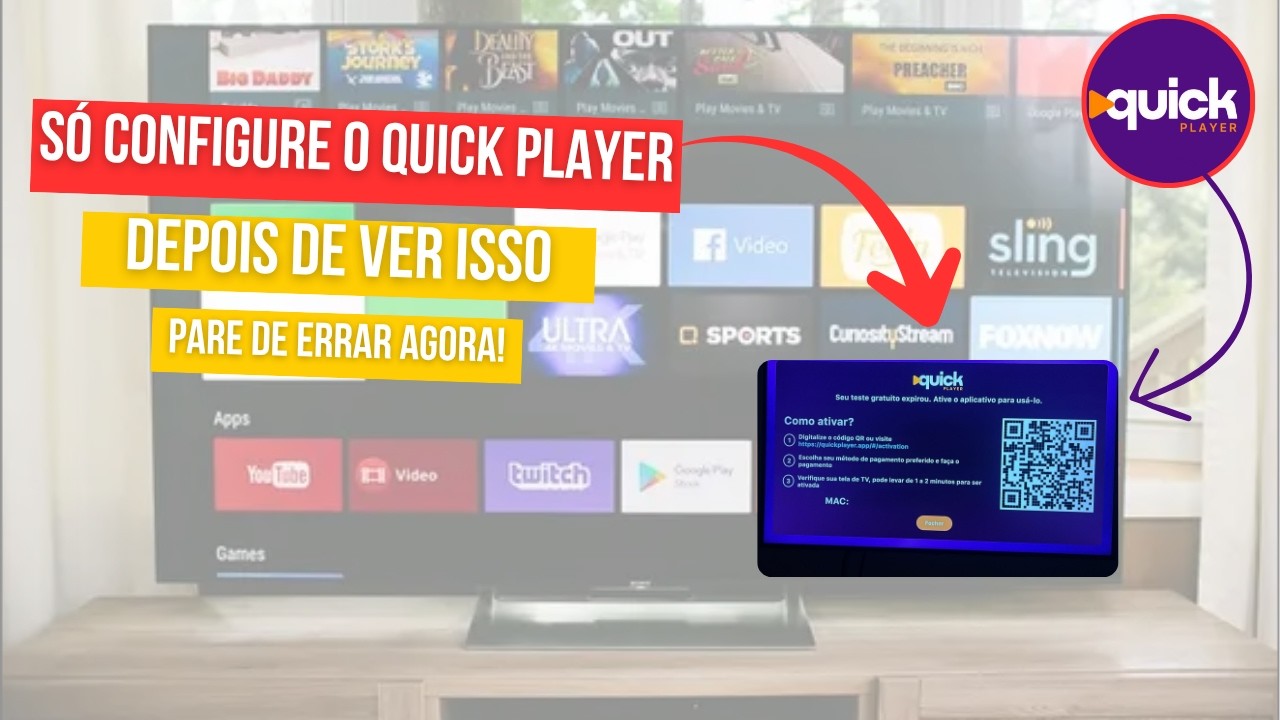 🔴QUICK PLAYER 2025 O SEGREDO que Ningu&eacute;m te CONTOU pra Configurar do Jeito Certo