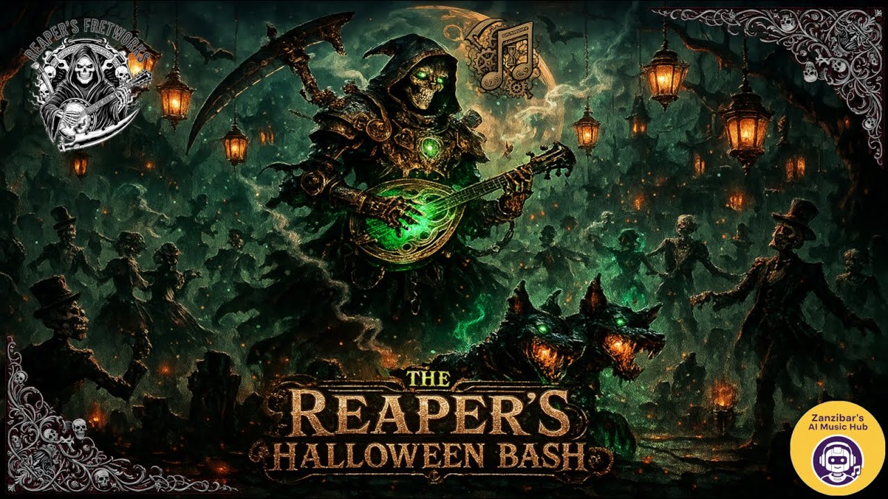 The Reaper's Halloween Bash | Steampunk Bluegrass Metal