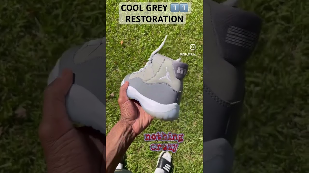 All around Restoration for these Cool Grey 11s 🐺❄️ 