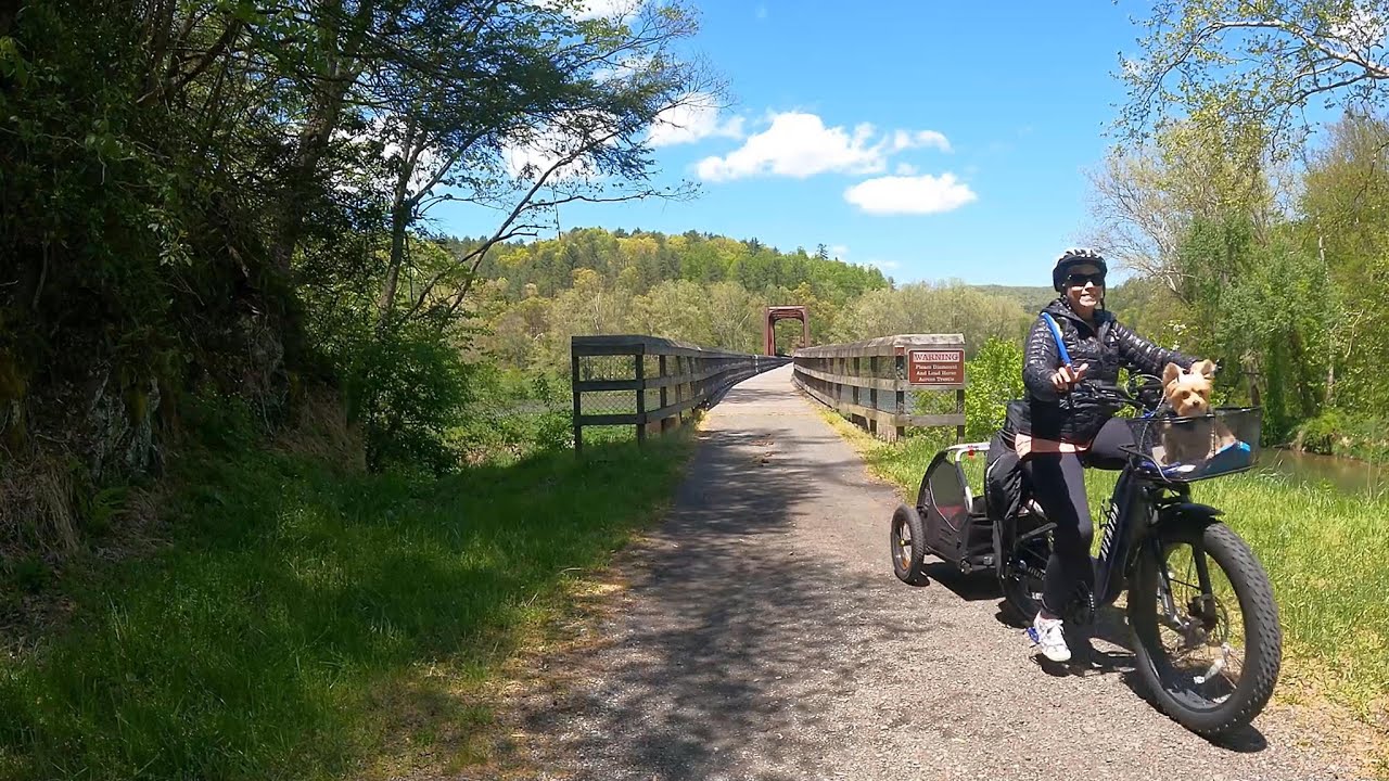 Exploring the New River Trail in Virginia - Beautiful riverside ride - Part 1 - Ivanhoe to Fries VA