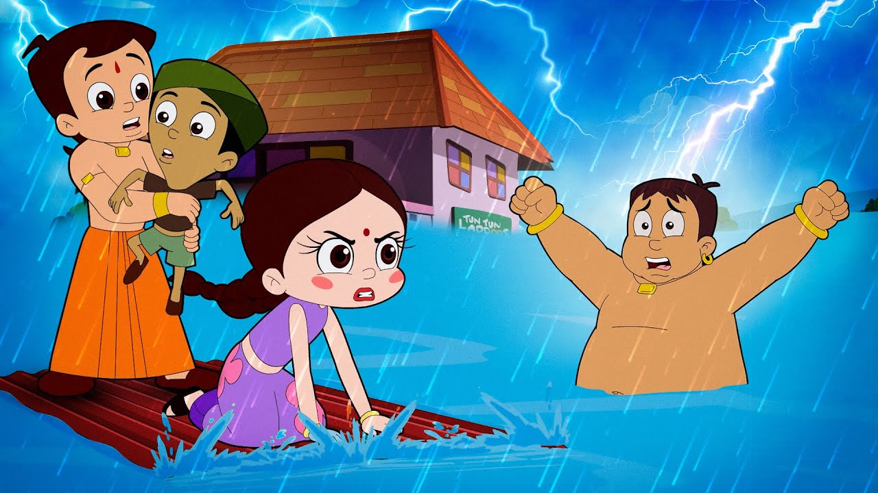 Kalia Ustaad - तूफ़ान का कहर | Chhota Bheem Cartoon in Hindi | Adventure Videos