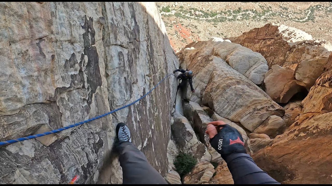 Frogland - rock climbing in Red Rocks