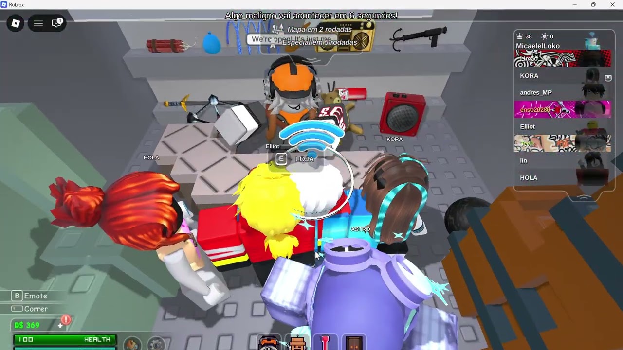 Jogando depois de um tempo - Roblox: Something Evil Will Happen