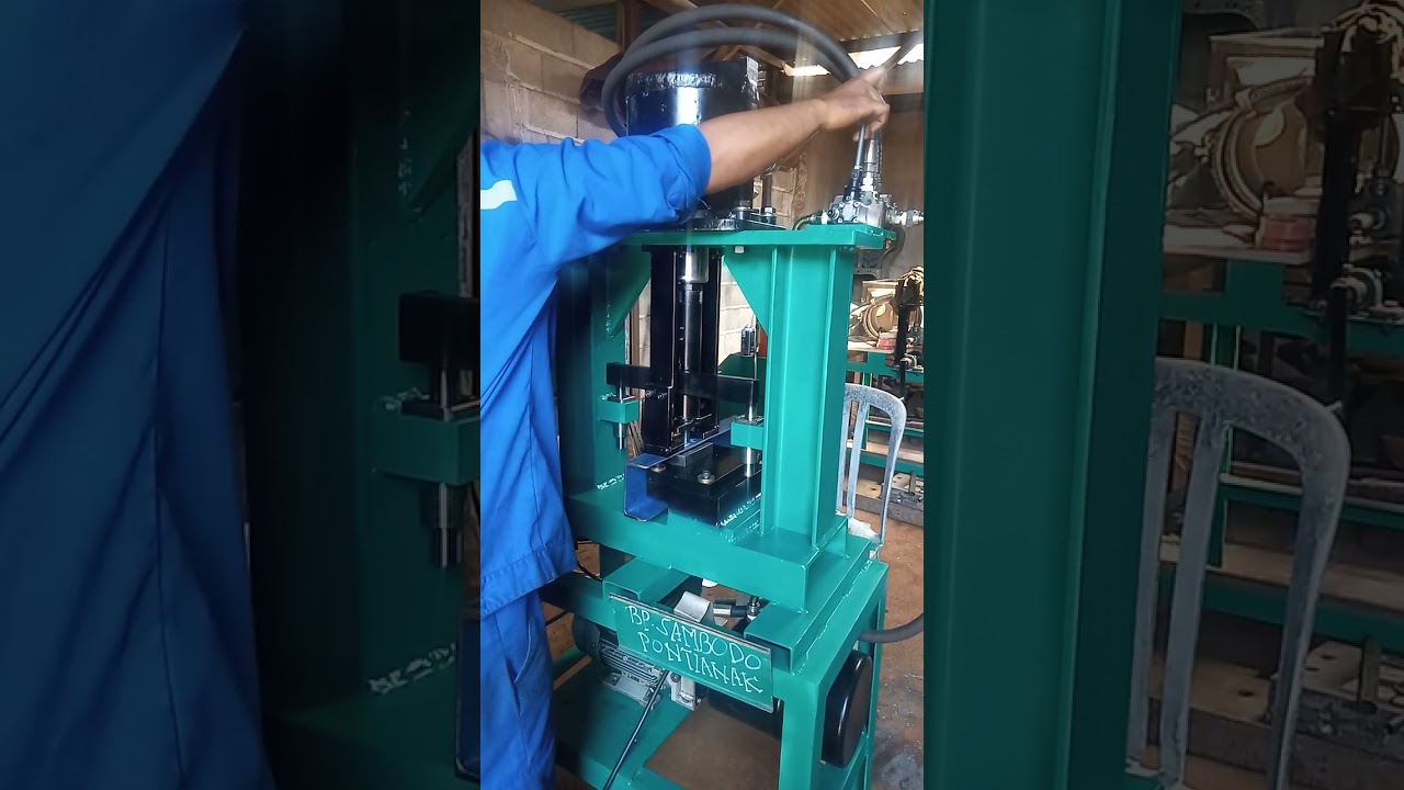 MESIN PON HIDROLIK UNP SIKU BESI TEBAL 6MM.  085225385889