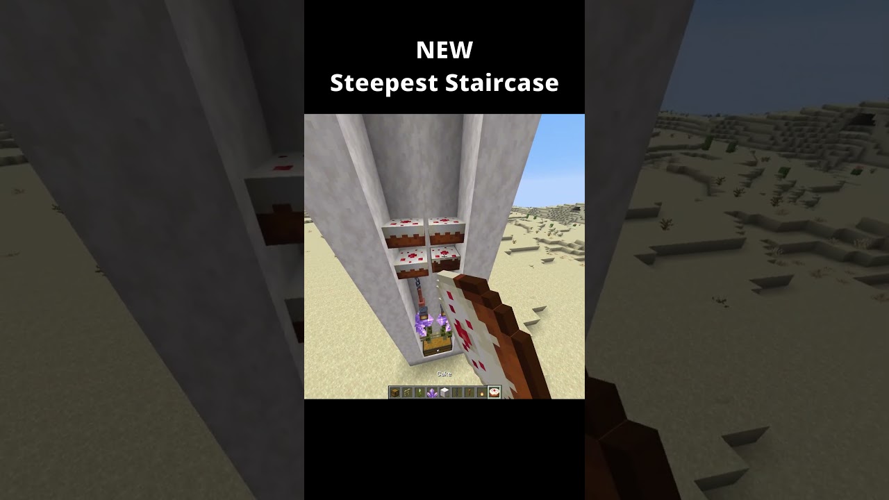 New Steepest Staircase
