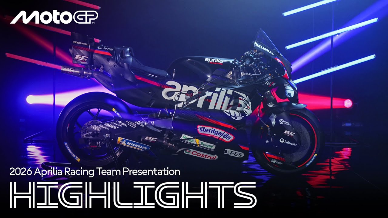 HIGHLIGHTS 🦁 2026 Aprilia Racing Team Presentation