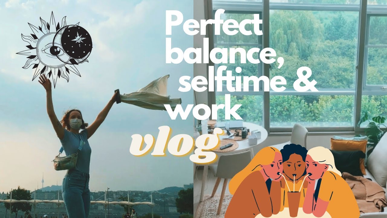 MANAGING WORK & SELFTIME | august VLOG | Angelina Danilova
