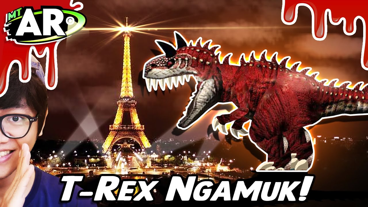 Awas Dino Monster Menyerang Kota Paris‼️