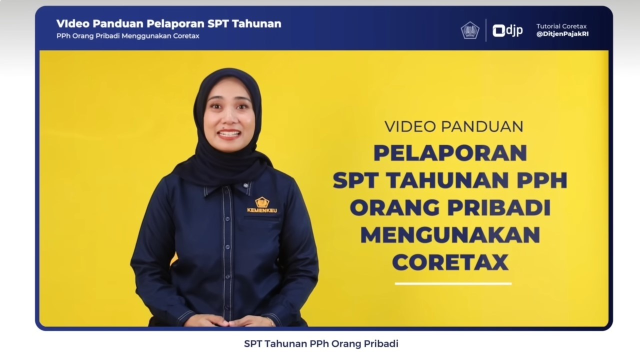 Tutorial Coretax Resmi Panduan SPT Tahunan Wajib Pajak Orang Pribadi   Karyawan