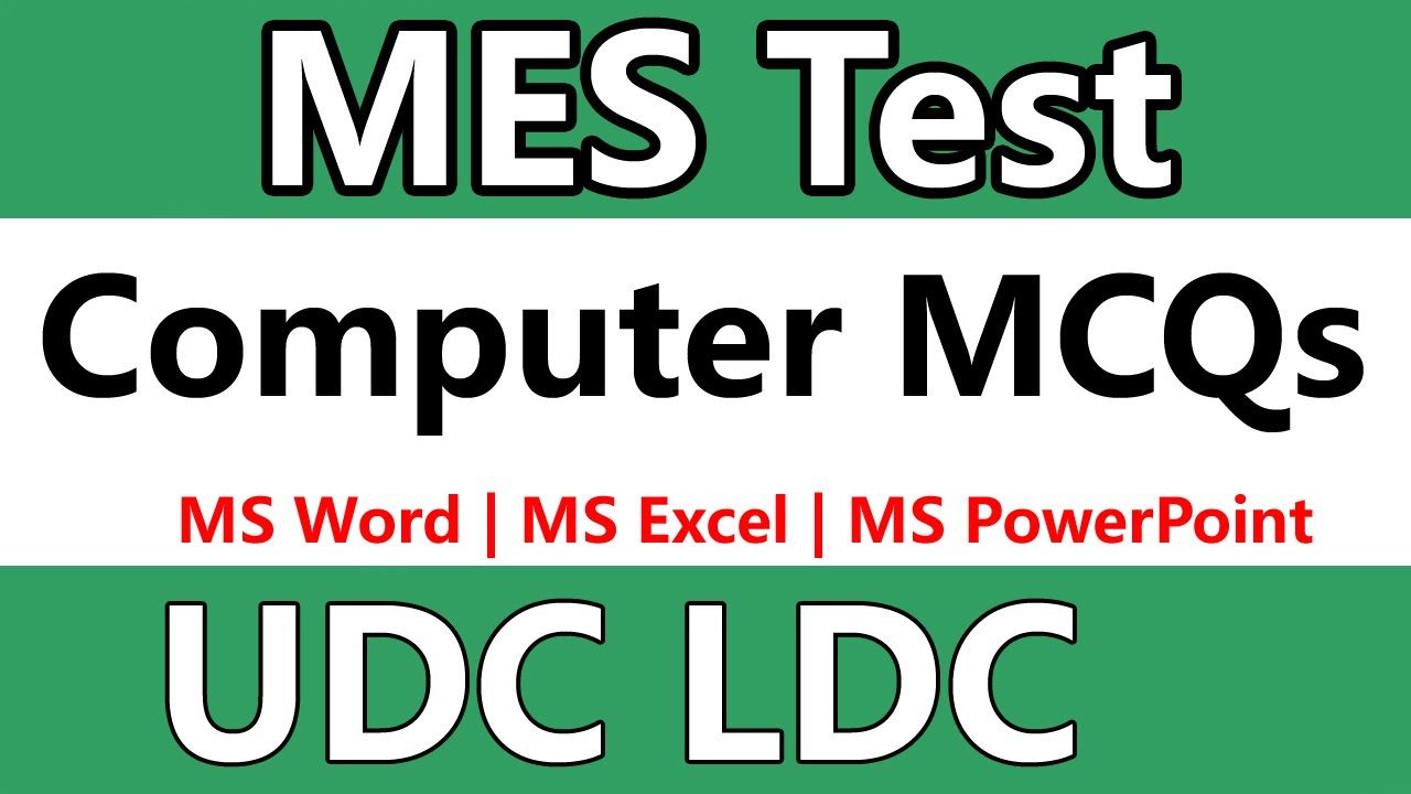 MES Test Preparation 2022 | MES UDC Test Preparation 2022 | MES LDC Test Preparation 2022