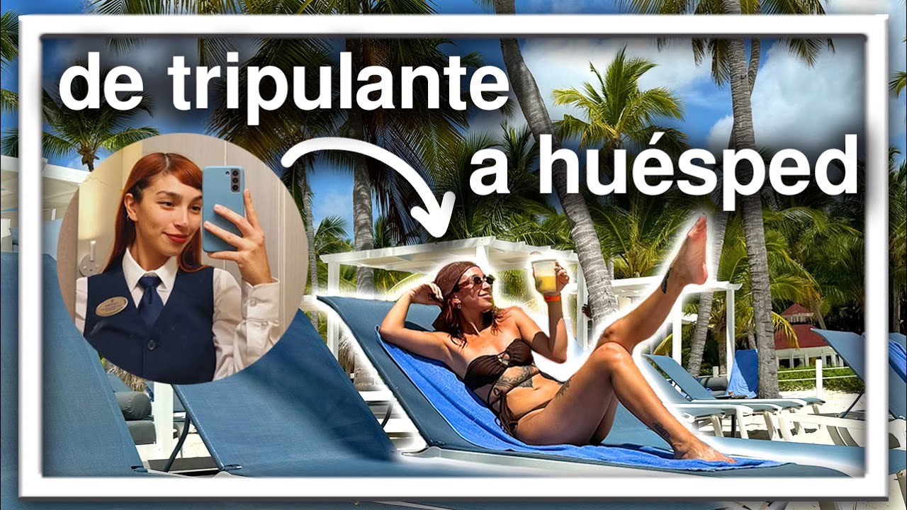 primera vez en un all inclusive 🌴 ahora la huésped soy yo 😎 Punta Cana ❤️