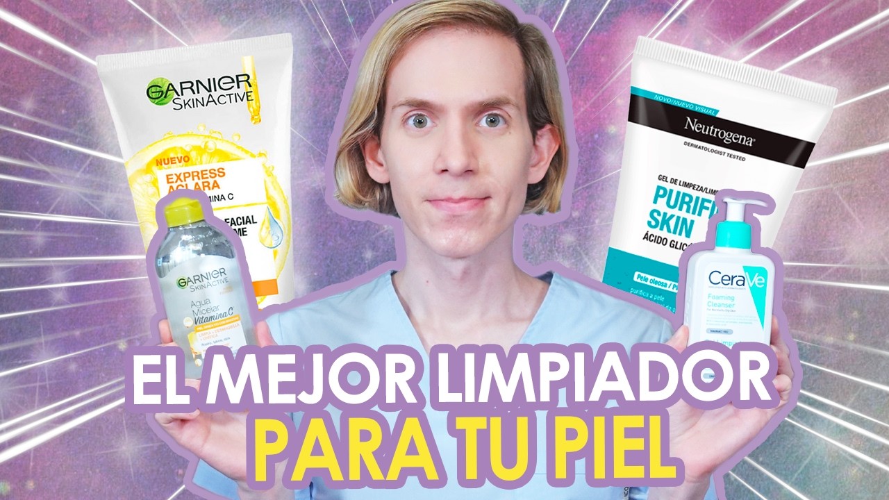 COMO ELEGIR el LIMPIADOR CORRECTO para TU PIEL - Guía fácil y rápida - Simon Scarano Dermatologo