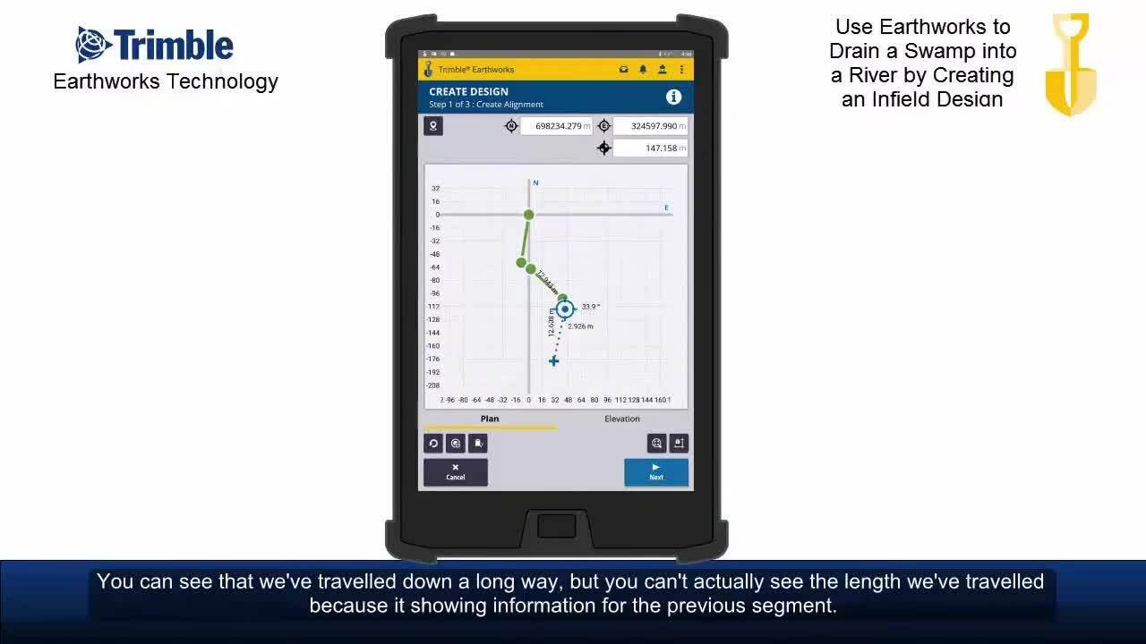 Trimble Earthworks - Infield Design