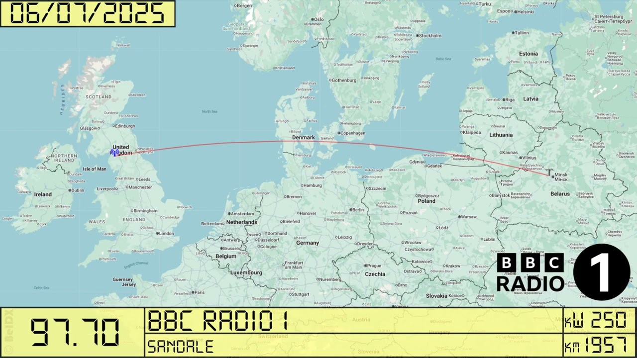 2025. Sporadic E FM-DX from DNK, LX, HOL, BEL, IRL, G