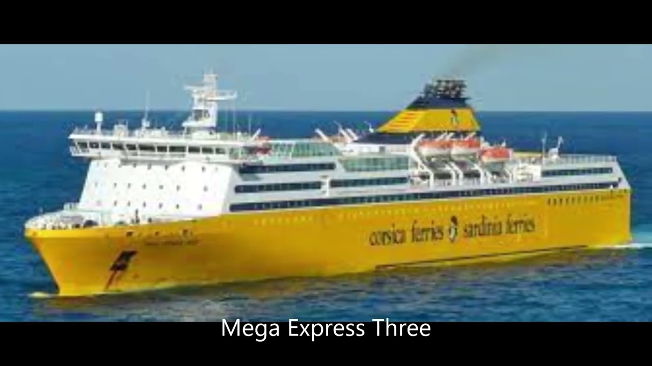Les Diff&eacute;rent Navires de la compagnie Corsica Ferries