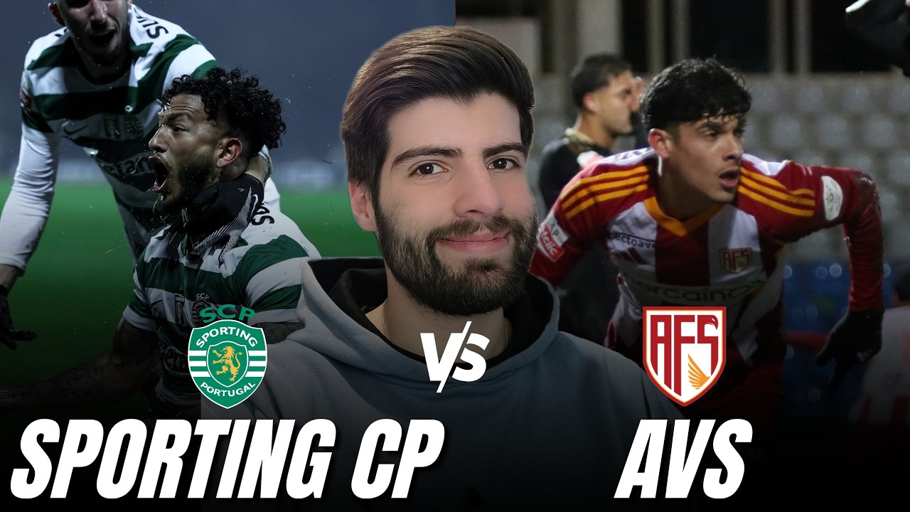 SPORTING CP 0-0 AVS - EM DIRETO