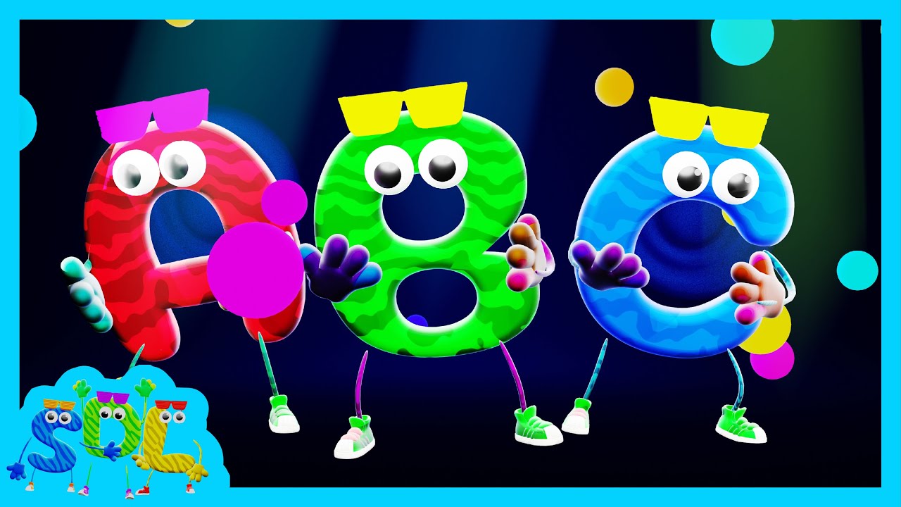 Fun For Kids Animated Videos, ABC Song, Dance like the ABCs, Learn the ABC's Song - SDL Kids Tv