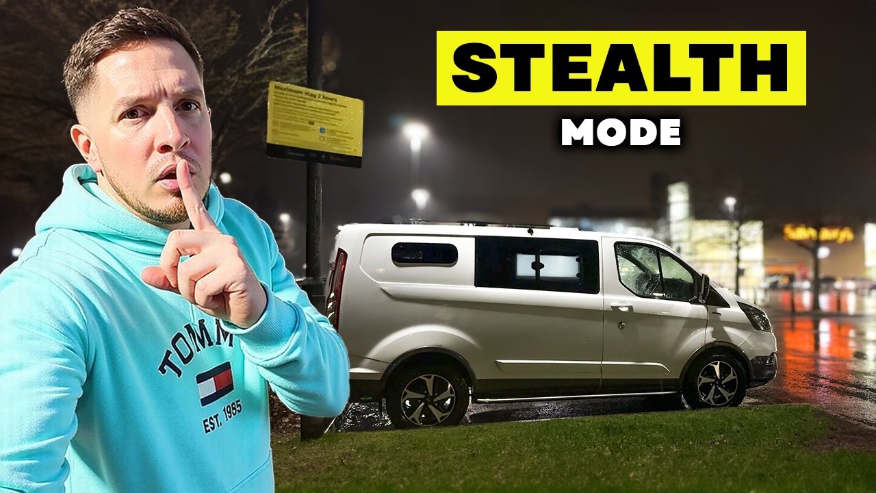 Stealth Camping in a Supermarket Car Park