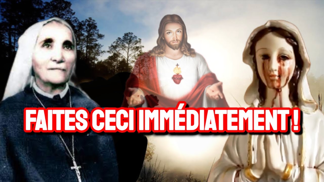 Jésus a révélé qu'il accordera tout ce que vous demanderez à travers les larmes de Marie!