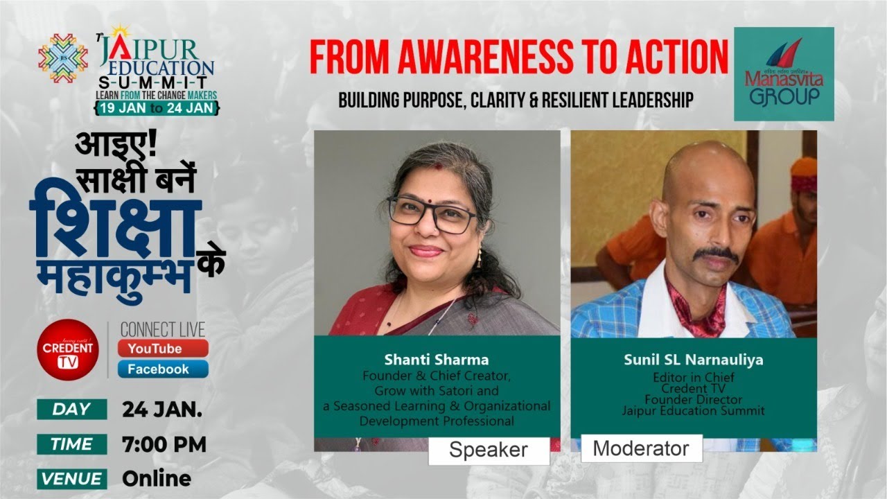 From Awareness to Action: Building Purpose, Clarity & Resilient Leadership