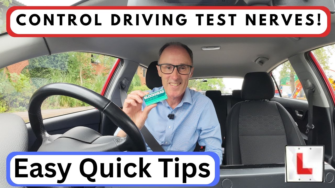 Tips to help with your Driving Test Nerves